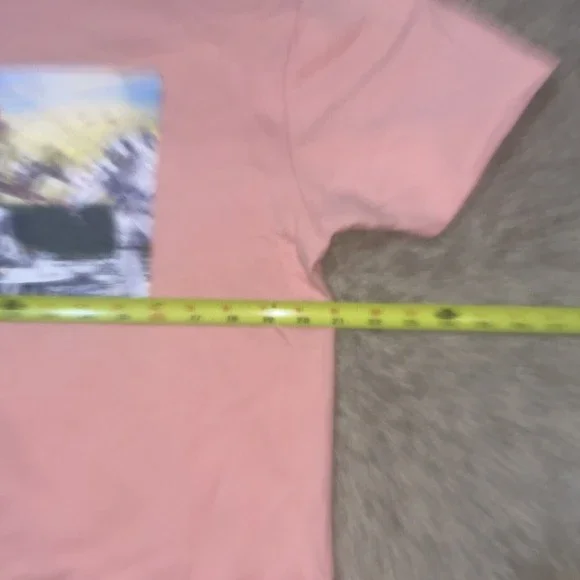 Billionaire Boys Club T-Shirt Astronauts & Horses Pink Size Large - Picture 4 of 6